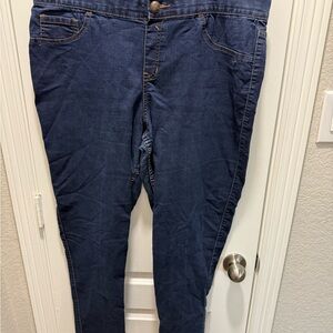 Lane Bryant Dark Blue Jeggings